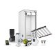 Growbox Set 2 - LED 80x80cm Lumen-King 400W